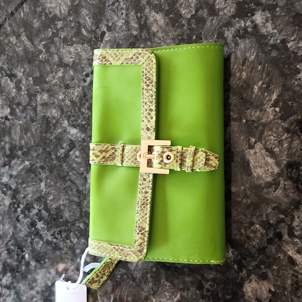 Brand new Hype Green Leather Women's Wallet